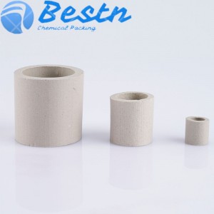 Tower Packing Rasching Ring Ceramic for Cooling Towers in Chemical Industry
