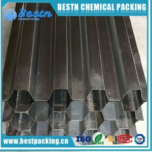 Stainless Steel Lamella Clarifier Media SS316L SS304 Honeycomb Tube Settler 50mm 80mm for Wastewater Treatment