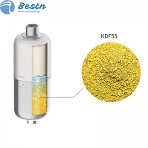 Water Treatment kdf 5-100Mesh KDF55 Water Filter Media for Remove Heavy Metals in Water and Residual Chlorine