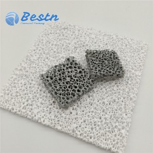 Newly Arrival 8-60ppi Silicon Carbide Foam Ceramic Filter Media for Molten Metal Filtration and Low Pressure Casting