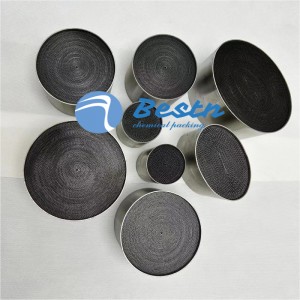 Metallic DPF Coating Honeycomb Catalyst Substrate Metal Carrier Euro 4/5 for Automobile/Vehicle Catalytic Converter