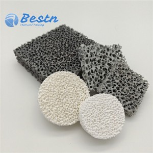 Newly Arrival 8-60ppi Silicon Carbide Foam Ceramic Filter Media for Molten Metal Filtration and Low Pressure Casting