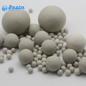OEM Customized Inert Alumina Ceramic Balls as Catalyst Support/ Covering