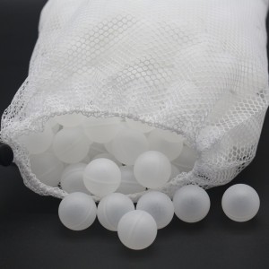 China Manufacturer for Plastic PP Ball Sous Vide Water Balls 250 Count with Drying Bag