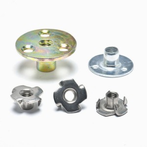 Nuts of industrial fasteners and hardware