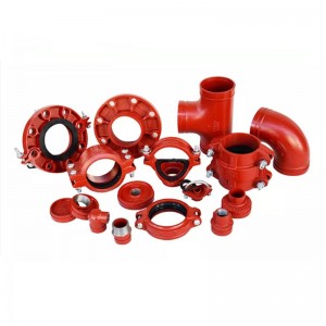 Professional Design Ductile Iron Grooved Flange Adaptor FM/UL Approved