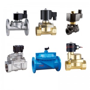 Solenoid valve cast iron/stainless steel/bass material