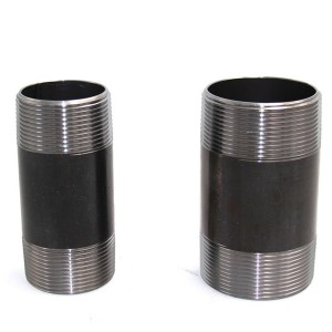 Threaded steel/stainless steel pipe nipples