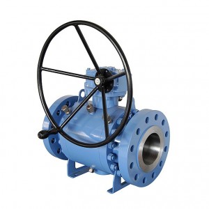 Online Exporter Trunnion Mounted Ball Valve Wcb with RF Ends