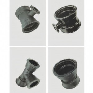 Centrifugal cast ductile iron pipe and fittings