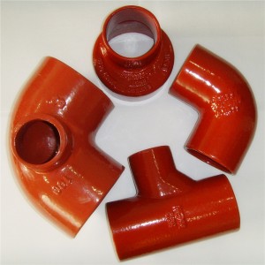 Centrifugal cast sewerage pipe and fittings