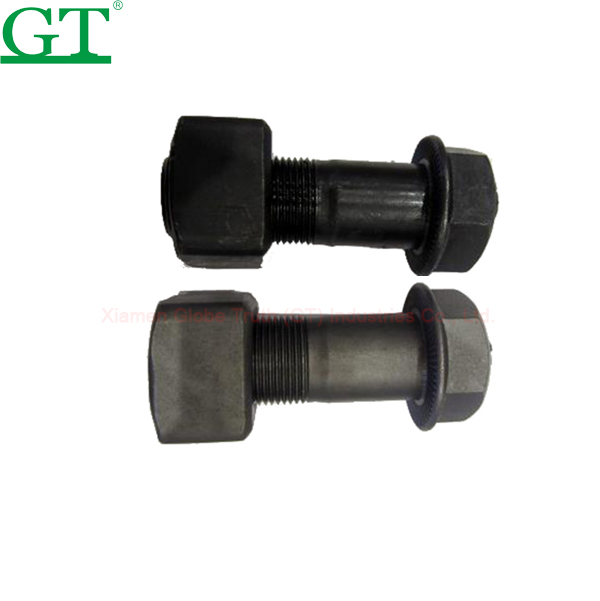 Excellent quality Track Undercarriage - 40Cr 12.9 grade heat treatment forging bolt for track pad – Globe Truth