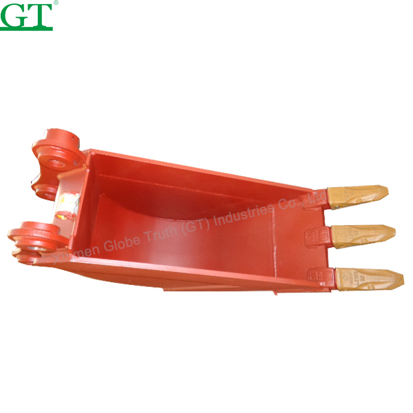 Well-designed Excavator Parts Supplier - Digging Bucket standard size for HD250 with rock grab type with the rear wall like a rake – Globe Truth