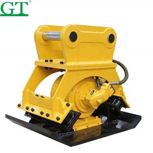 Construction excavator vibrating tamping compact rammer, vibrating plate compactor
