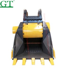 Concrete Jaw Crusher Bucket Skidsteer To Crush and Recycle Materials for 5-35 Tons Excavator