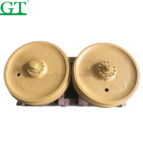 2018 High quality Bulldozer Undercarriage Parts - Idler for Case 360 Excavator parts front Idler – Globe Truth