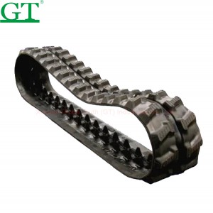 Excavator Rubber Track with size 400*725*74 for KX161