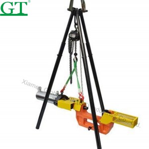 Portable Hydraulic track link pin press machine Track Link Pin Pusher for excavator and bulldozer