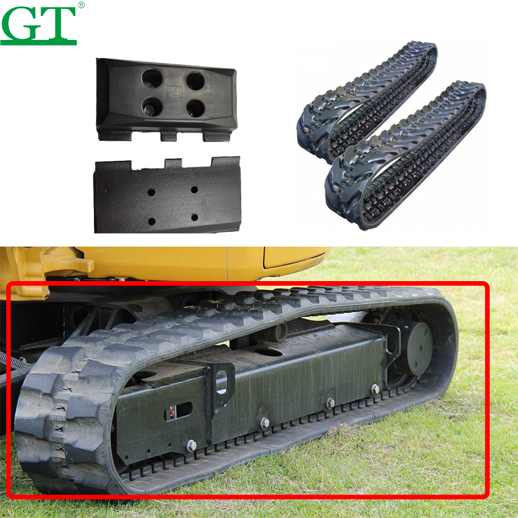 Best Price for Track Bolts Nuts - Mini Excavators Rubber Track agriculture trucks snow vehicle  – Globe Truth