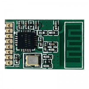 The domestic 2.4G module chip Si24R1 is compatible to replace the NRF2401 low-cost SPI wireless data transmission module