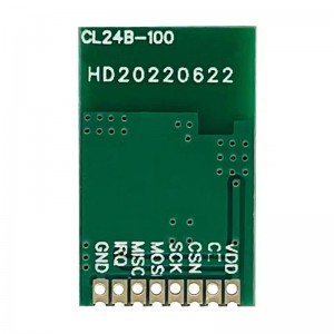 The domestic 2.4G module chip Si24R1 is compatible to replace the NRF2401 low-cost SPI wireless data transmission module