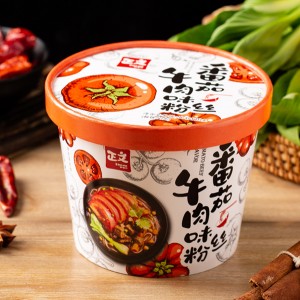 Xiha Tomato and Beef Flavor Instant Glass Noodles