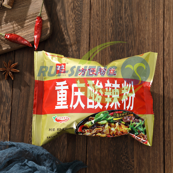 China wholesale suan la fen supplier Manufacturers –  Chongqing Hot and Sour Glass Noodles in bag  – Ruisheng