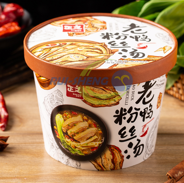 OEM Best mala suan la fen Manufacturer –  Xiha duck soup Pickled  Flavor Instant Glass Noodles  – Ruisheng