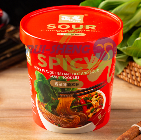 OEM Best suan la fen instant noodle Manufacturer –  Spicy Flavor instant  hot and sour glass noodles – Ruisheng
