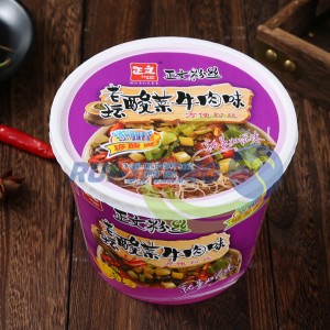 China wholesale instant glass noodles Supplier –  LaoTan Pickled Cabbage Flavor Glass Noodles – Ruisheng