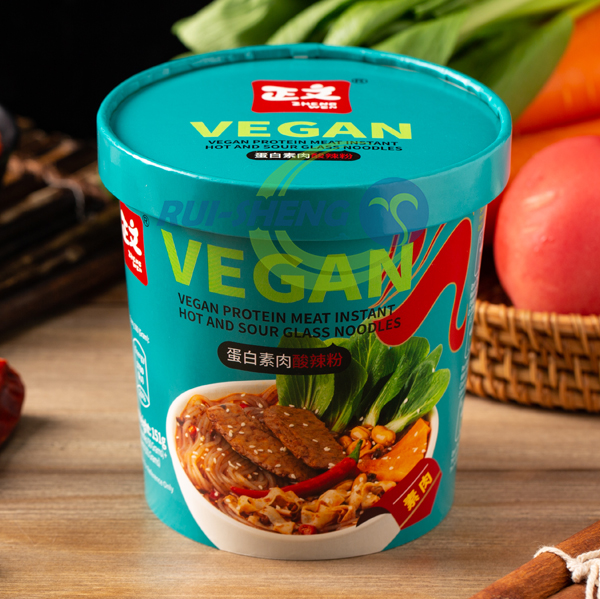 hot pot instant noodles Manufacturer –  vegan protein meatinstant  hot and sour glass noodles – Ruisheng