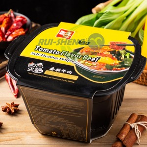 self heating mala hotpot Manufacturer –  Tomato Flavor Beef Self-Heating Hotpot – Ruisheng