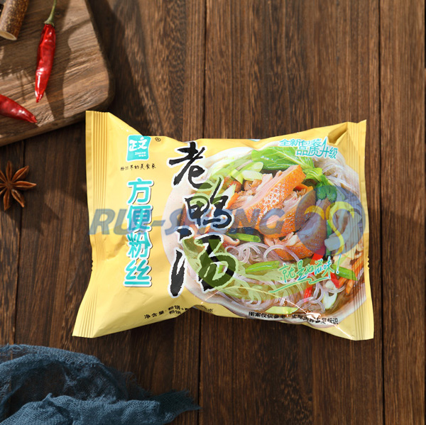 OEM Best instant hot pot noodles Quotes –  duck soup Pickled  Flavor Instant Glass Noodles – Ruisheng