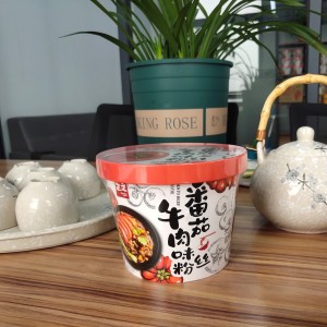 Tomato and Beef Flavor Instant Glass Noodles