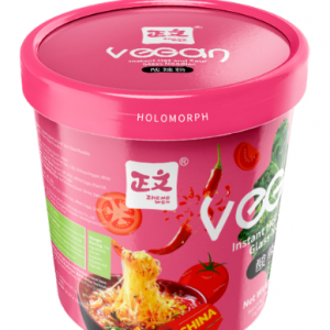 vegan Tomato & Fresh Vegetable Flavor Instant  Glass Noodles