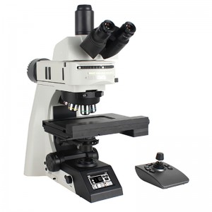 BS-6026TRF motorizēts pētniecības vertikālais metalurģijas mikroskops