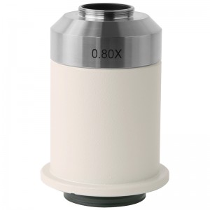 Adaptor C-Mount BCN-Nikon 0.8X airson miocroscop Nikon