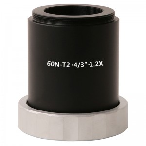 Adaptador de montaje T2 BCN2-Zeiss 1.2X para microscopio Zeiss