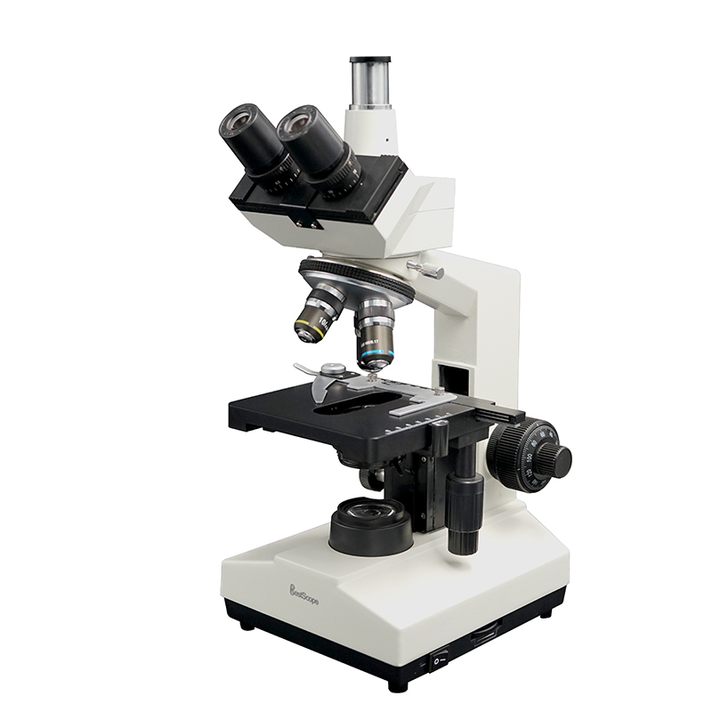Trinokulinis biologinis mikroskopas BS-2030T