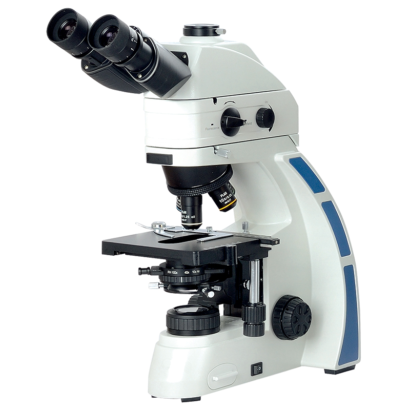 Mikroskop Biologis Trinokuler Fluoresen LED BS-2044FT(LED).