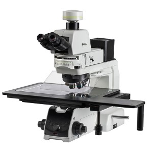 Microscope d'inspection de plaquettes industrielles trinoculaires BS-4020A