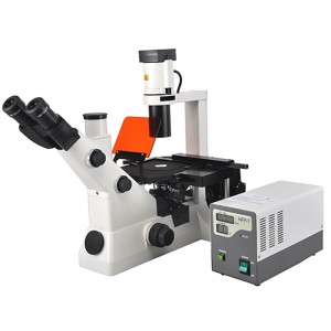 BS-7020 Inversa Fluoreska Biologia Mikroskopo