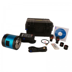 BUC6B-900C TE-jahutusega C-kinnitusega USB3.0 CCD mikroskoobikaamera (Sony ICX814AQG andur, 9,0 MP)