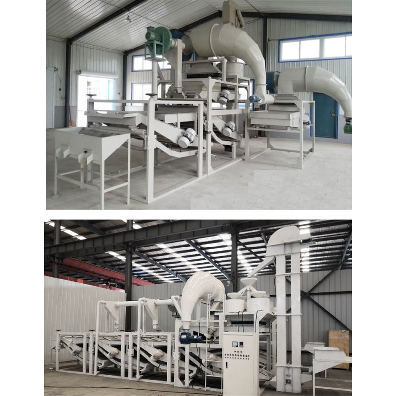 Dehulling and Cleaning Machines Plant Shelling Plant