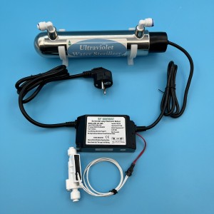 2GPM UV water sterilizer with water flow Switch...