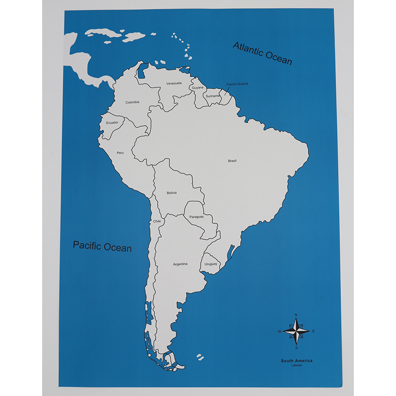 Labeled South America Control Map Featured Image