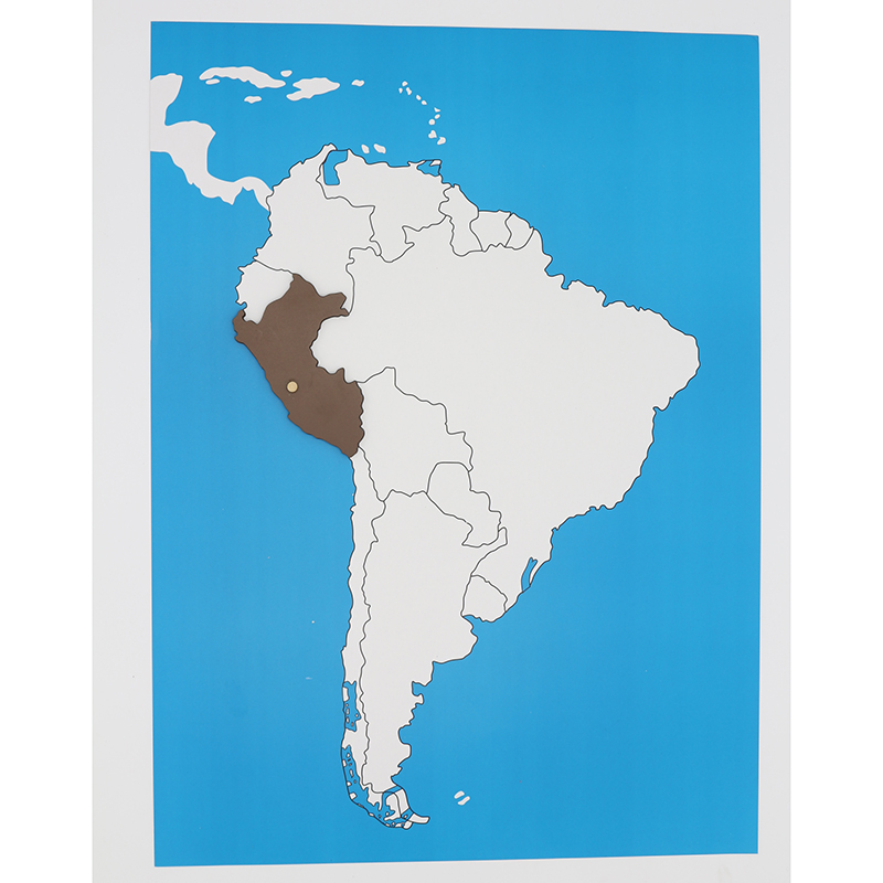Unlabeled South America Control Map Featured Image