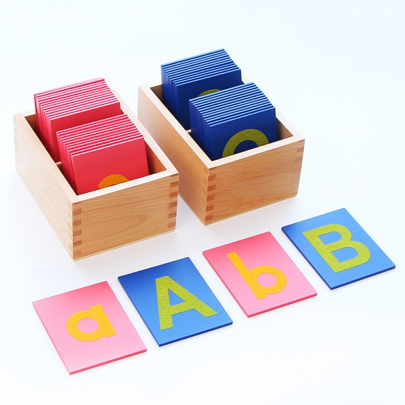 Fast delivery Wooden Puzzle Toys - Little red and blue sand sheet in English – Bst