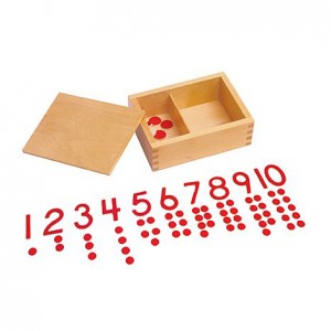 2022 wholesale price Early Learn Montessori Materials - Cut-Out Numerals and Counters – Bst