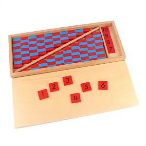 Small Numerical Rods with Number Tiles